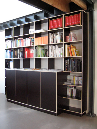 Boekenkast. Amsterdam 2009